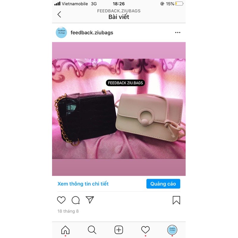 Túi đeo chéo khoá tròn 7852 | BigBuy360 - bigbuy360.vn