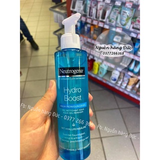 Sữa rửa mặt Neutrogena Hydro Boost Aqua Chuẩn Đức - Nguồn hàng Đức