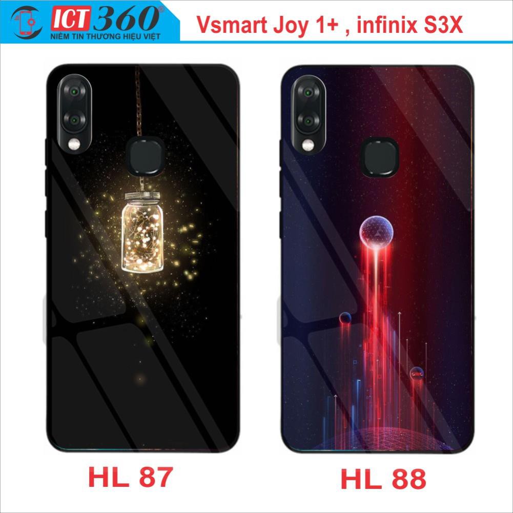 Ốp Lưng Kính Nano Vsmart Joy 1 Plus  / Infinix S3X - in theo yêu cầu