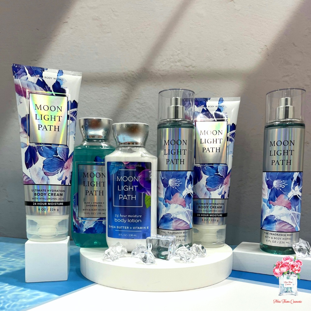 Sữa Dưỡng Thể Bath & Body Works Body Lotion Moon Light Path Hương Thơm Thoang Thoảng  Tinh Tế Giúp Mịn Da 236ml