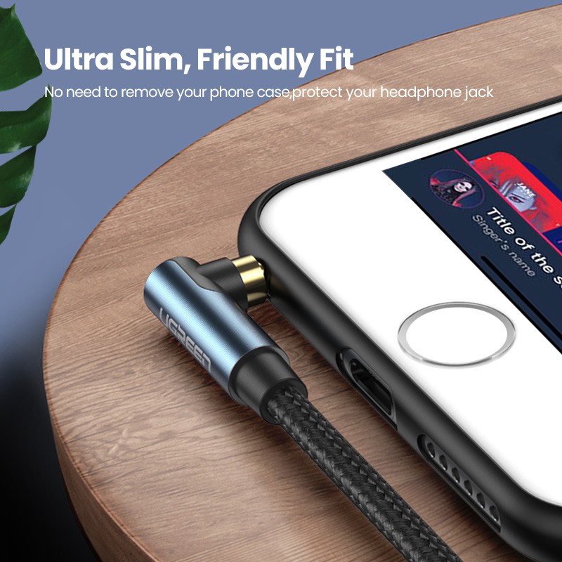 Ugreen Dây Cáp Âm Thanh AUX Giắc Cắm 3.5mm 3.5mm Chuyên Dụng Cho iPhone iPad