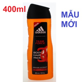 Tắm- gội- rửa mặt Adidas Team Force 400ml
