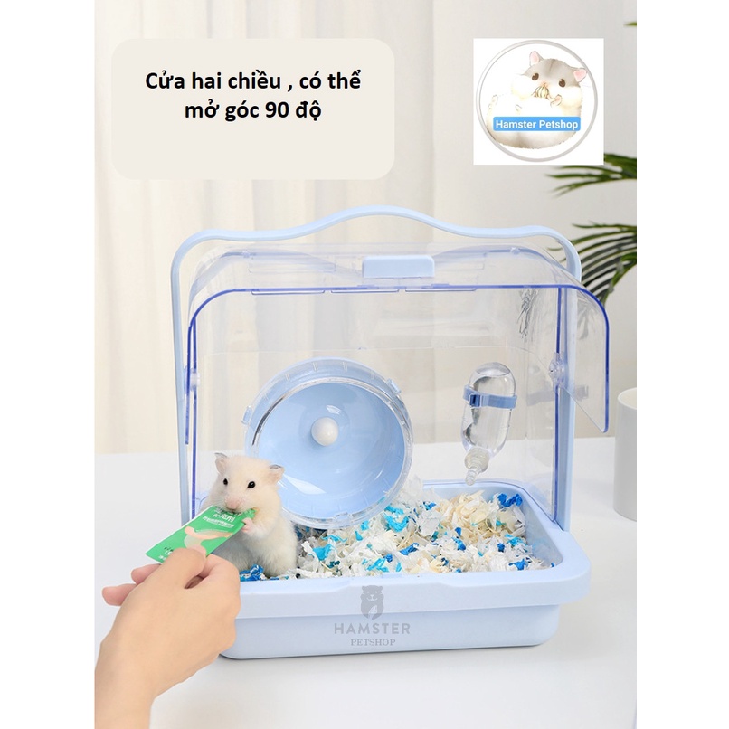 Lồng xách tay Travel thế hệ mới cho hamster và thú cưng nhỏ