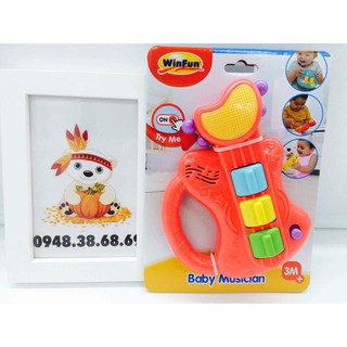 Đàn ghi ta có đèn nhạc Winfun 0641