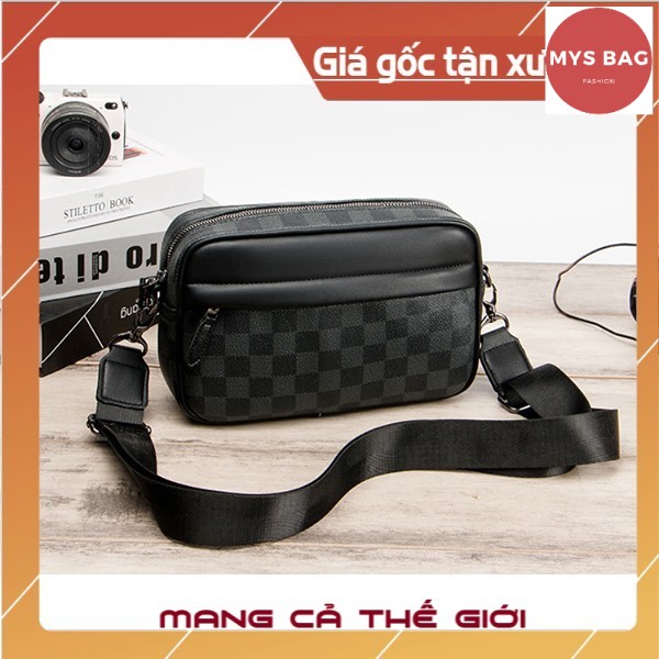 Túi đeo chéo nam 0005] Túi Đeo Chéo Nam da chống nước chống trầy cao cấp  Mys Bag