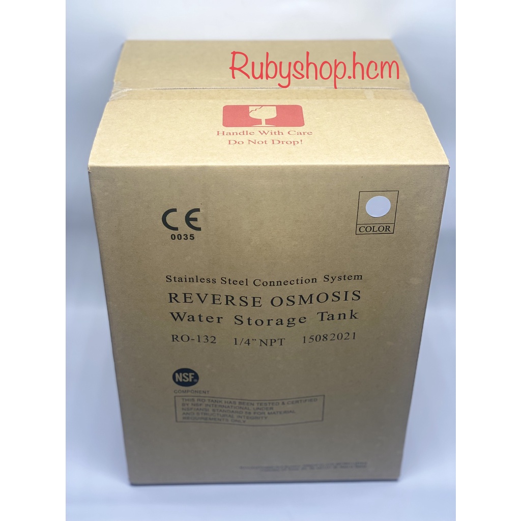 Bình áp THÉP 10L - 3.2G Máy Lọc Nước R.O Rubyshop.hcm