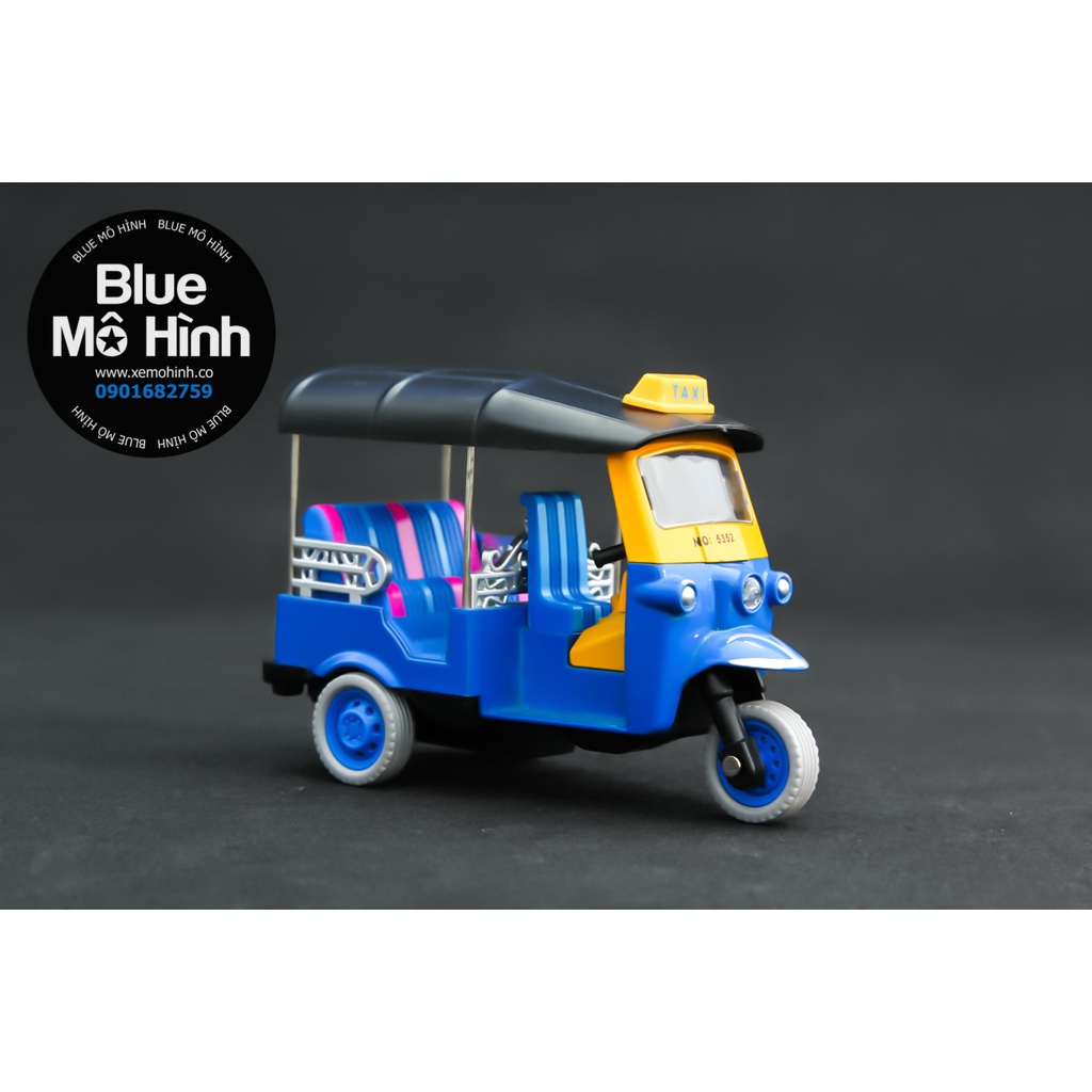 Xe mô hình taxi tuk tuk Thái Lan bằng kim loại
