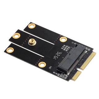 New NGFF To Mini PCI-E (PCIe+USB) Adapter for M.2 Wifi Bluetooth