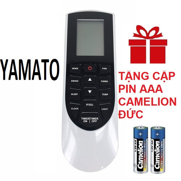 Remote Điều Khiển Máy Lạnh, Máy Điều Hòa YAMATO mẫu 2