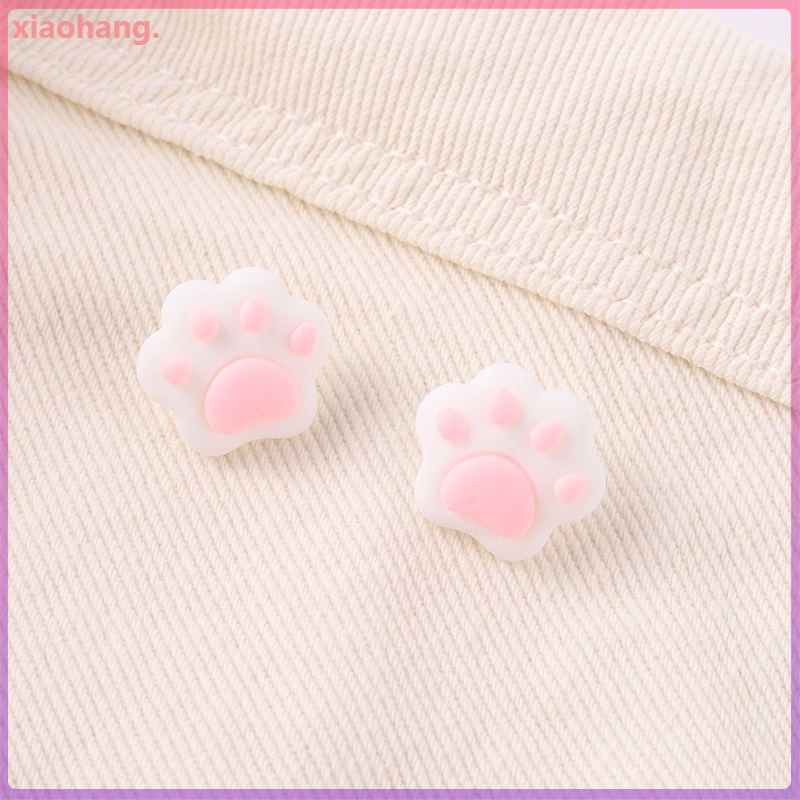 Ghim Cài Áo Hình Bàn Chân Mèo Dễ Thương