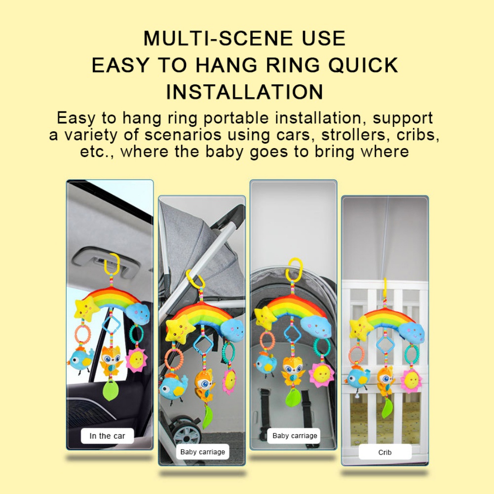 Đồ Chơi Treo Xe Đẩy Cho Bé