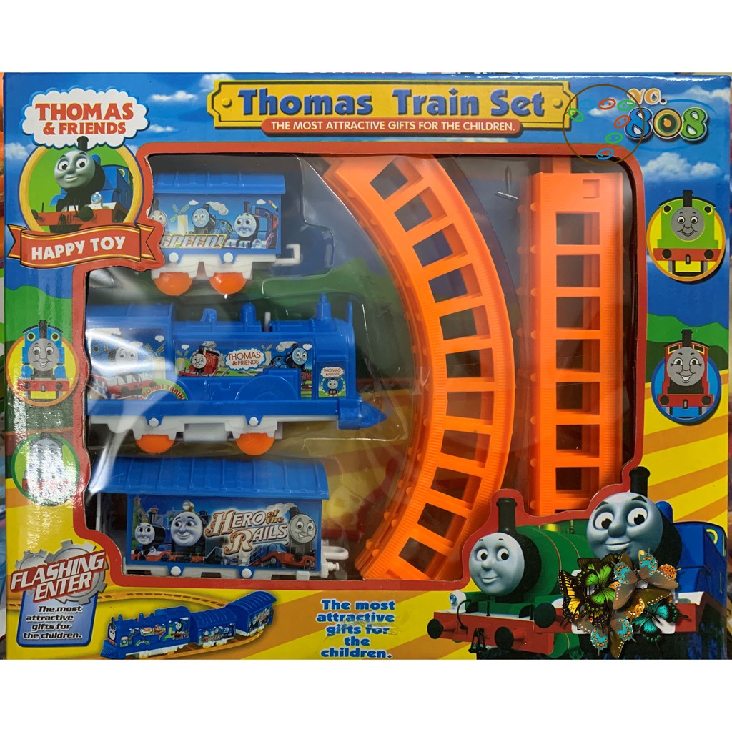 Hộp đường ray xe lửa pin Thomas