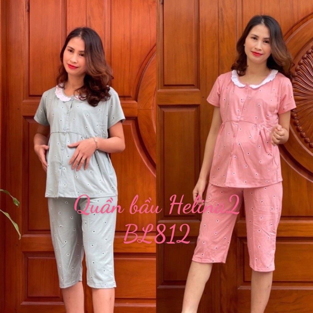 Bồ đồ bầu LỬNG THIẾT KẾ CỔ BÈO chất cotton thấm hút mồ hôi  BL812