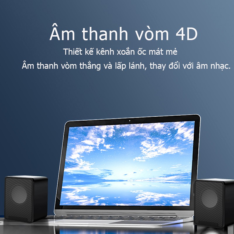 Loa máy tính Mengmei Loa siêu trầm tần số đầy đủ USB