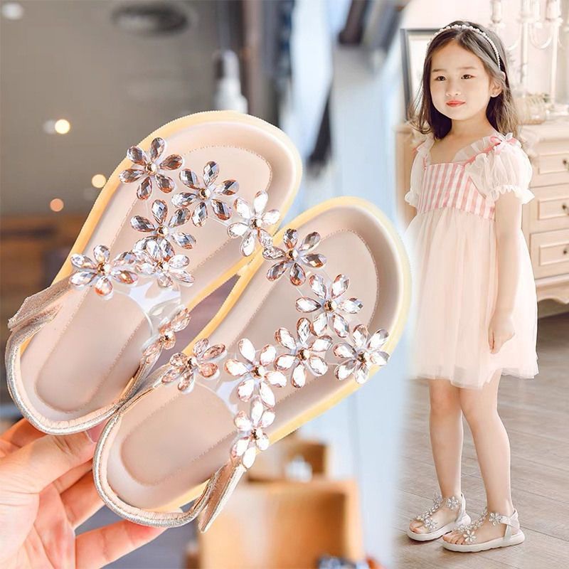 Xăng đan Công Chúa Đế Mềm Thời Trang Đi Biển Mùa Hè 2022 Cho Bé Trai