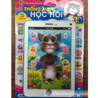 Vỉ đồ chơi Ipad mèo Tom Cat 3D thông minh dùng pin có nhạc cho bé
