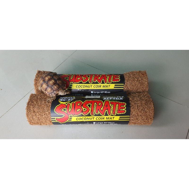 Thảm Xơ Dừa cho dòng Bò Sát 80x40cm