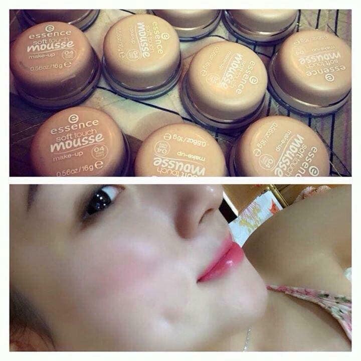 [Hàng xách tay Đức] Kem Phấn MOUSSE 04 ESSENCE Tông Sáng Làm Kem Lót, Kem Nền, Che Khuyết Điểm, Phấn Phủ, 16g | BigBuy360 - bigbuy360.vn
