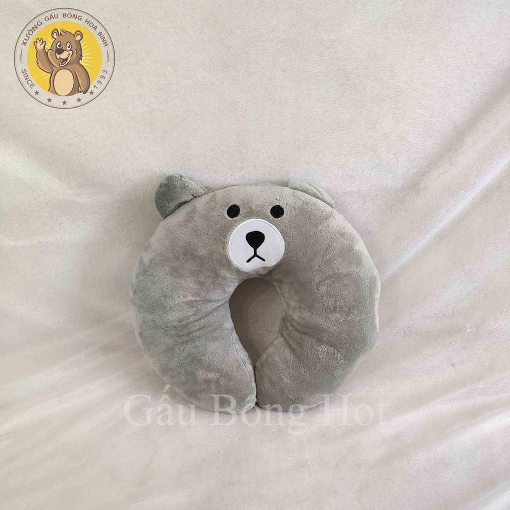 GẤU BÔNG Gối Chữ U Hình Trái Bơ Êm Mềm Đẹp ❤️Xưởng Gấu Hoa Bình❤️