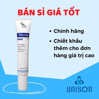 Kem chấm mụn giảm ngừa mụn dưỡng trắng phục hồi da Fixderma Salyzap For Acne Lotion (Dùng ban đêm - 20g) Unison Shop