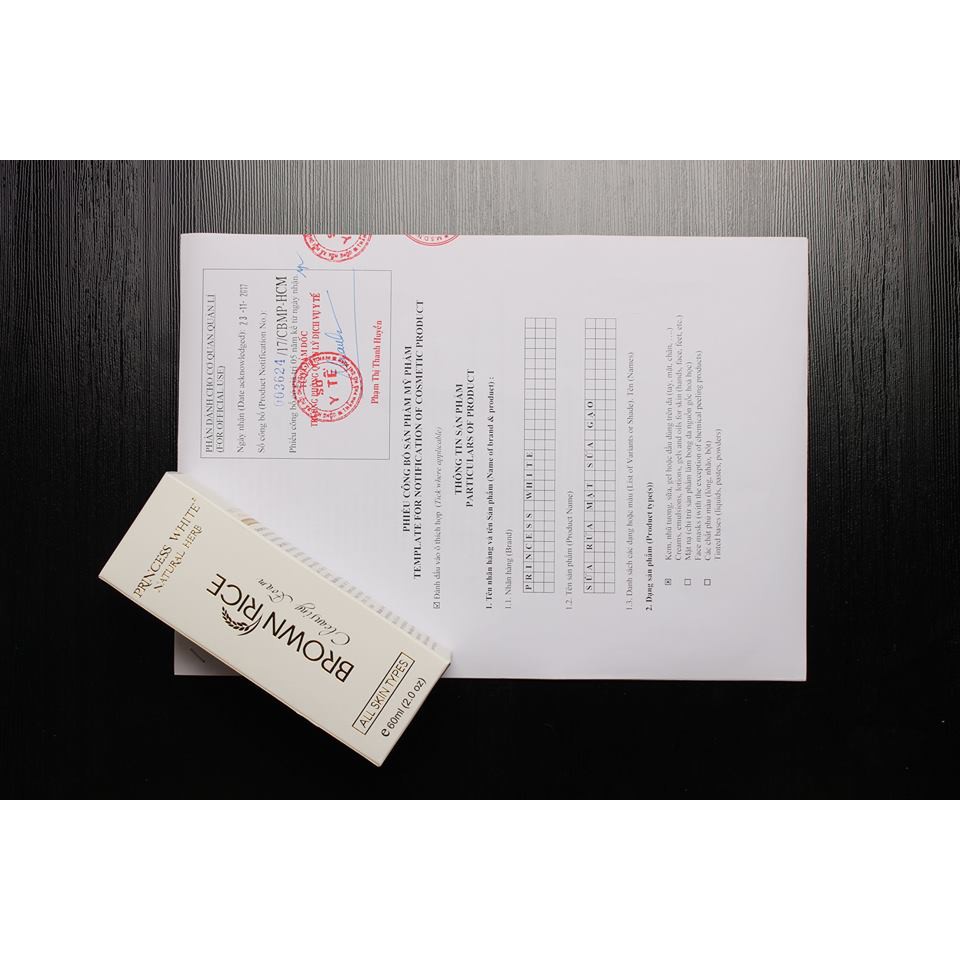 SỮA RỬA MẶT MẦM GẠO LÀNH TÍNH HỢP MỌI LOẠI DA PRINCESS WHITE | BigBuy360 - bigbuy360.vn