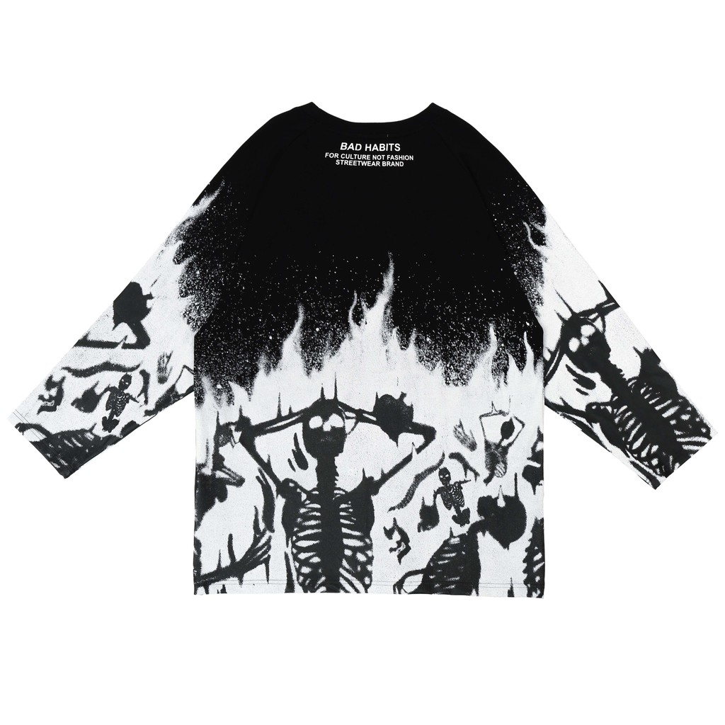 Áo thun Unisex 100% Cotton Bad Habits PAINFUL | BigBuy360 - bigbuy360.vn