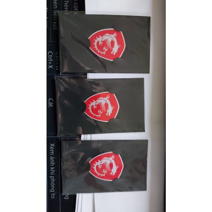 Sticker  Gaming MSI