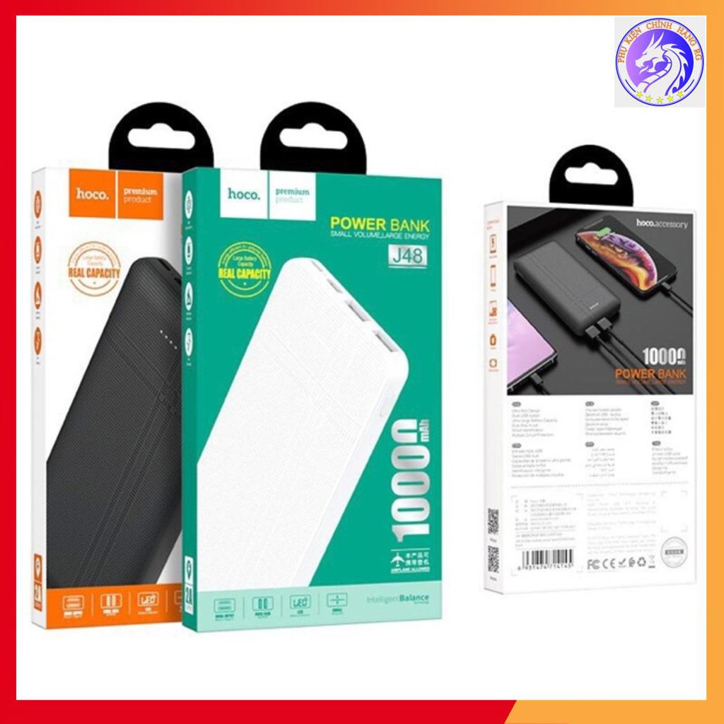 Sạc dự phòng Hoco J48 & Lanex N22 10.000 mAh- hàng bảo hành chính hãng 12 tháng | BigBuy360 - bigbuy360.vn