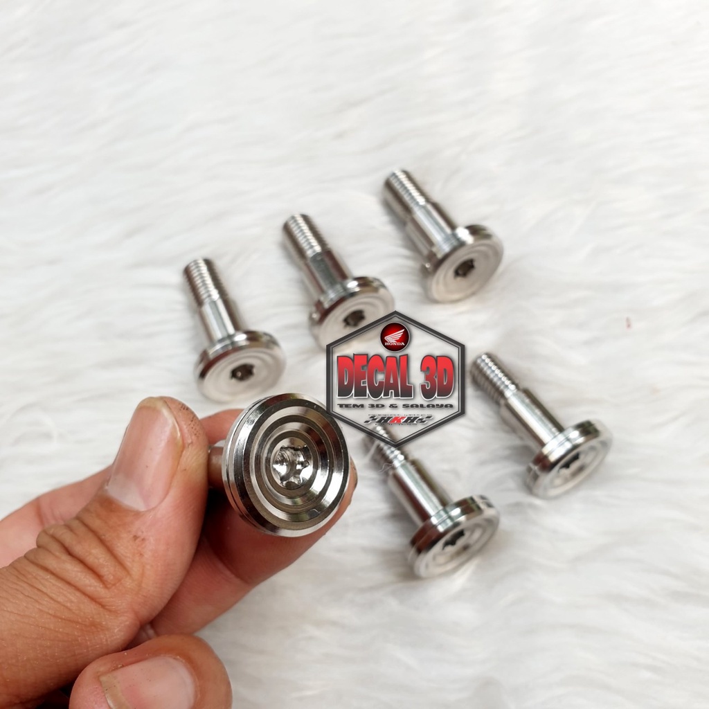 ỐC CHÂN CHỐNG NGHIÊNG SALAYA MẪU THÁI V2 SÁNG BÓNG CỰC ĐẸP CHO XE YAMAHA HONDA