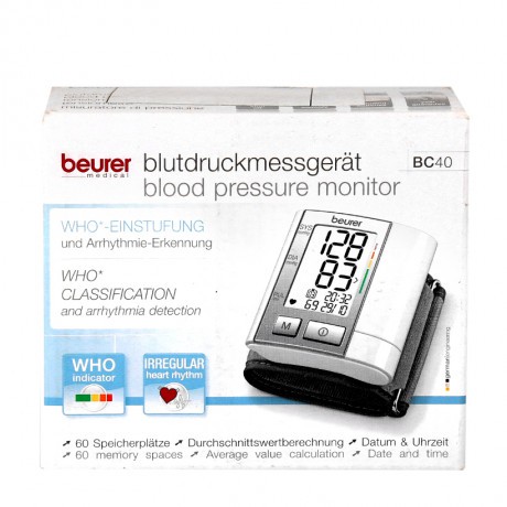 Máy đo huyết áp cổ tay Beurer BC40