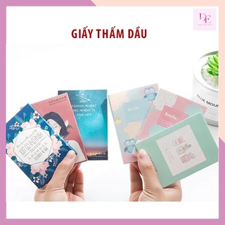 Giấy Thấm Dầu 50 tờ nội địa Trung, Giấy Thấm Dầu Vệ Sinh Da Mặt 🎁FREESHIP🎁