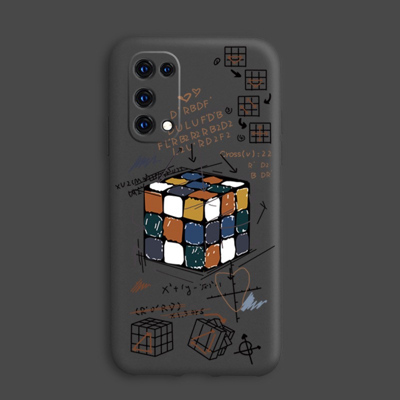 Ốp lưng Oppo in hình Rubik oppo Findx3, Findx3pro, Reno5 , Reno6