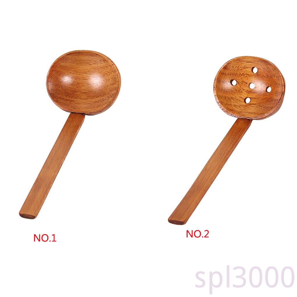 Muỗng Múc Canh Cán Dài Bằng Gỗ Phong Cách Nhật Bản