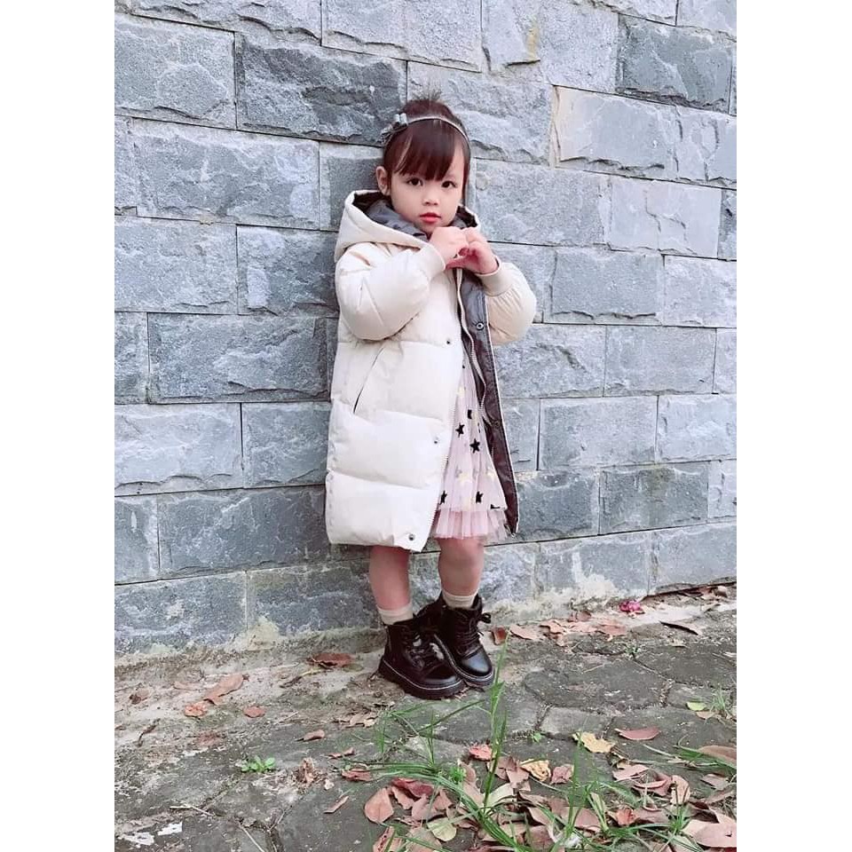 Áo khoác phao dáng dài cho bé siêu ấm 12-42kg  - Shubishop.vn