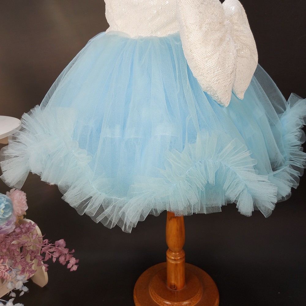 Đầm big size cho bé từ 9-50kg tặng kẹp tóc xinh