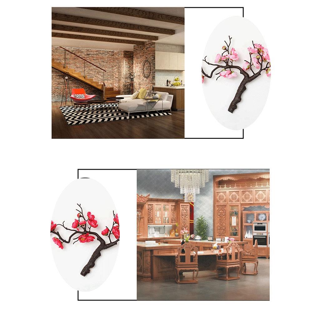 KUNHEV Hoa Mẫu Đơn Nhân Tạo Ngắn Màu Đỏ Mận Trang Trí Nhà Cửa Mới