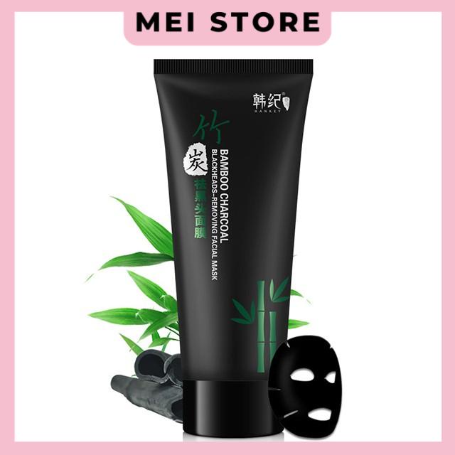 Gel lột Mụn Than Tre HANKEY Bamboo Charcoal Sạch mụn - Thải độc chì- Sáng da 70gr