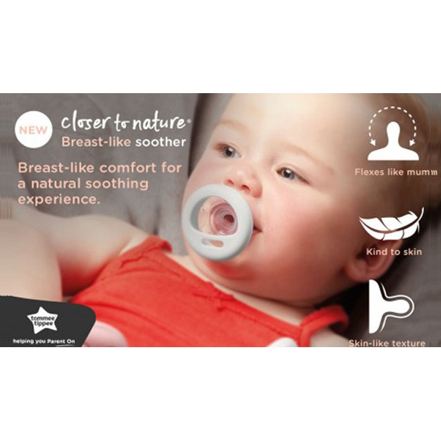 Set bình Tommee Tippee 260ml và núm ti dạ quang phát sáng