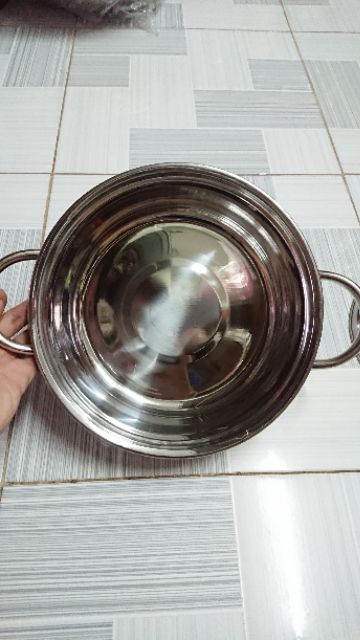 Nồi lẩu inox dày xịn 22cm - 24cm