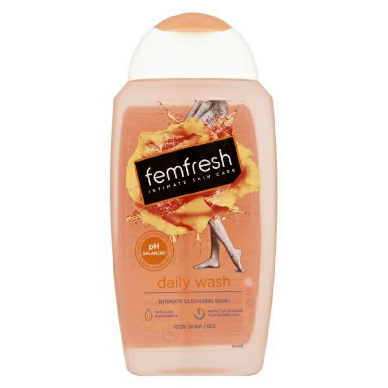 Dung dịch vệ sinh dùng hằng ngày Femfresh Cam Femfresh Daily Intimate Wash 250ml UK [Chính Hãng 100%]