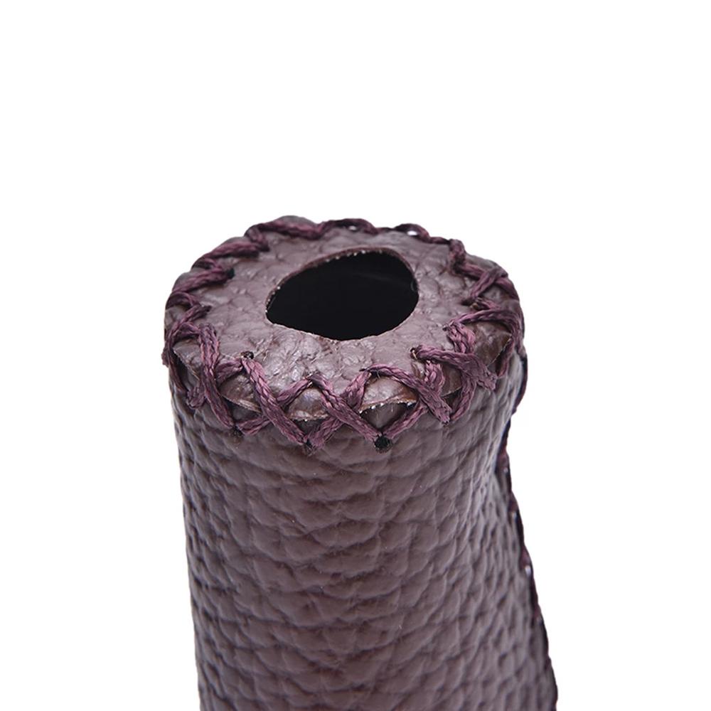 Vỏ Bọc Tay Lái Xe Đạp Bằng Da Nhân Tạo Gấp Được Kiểu Vintage BERNARDO