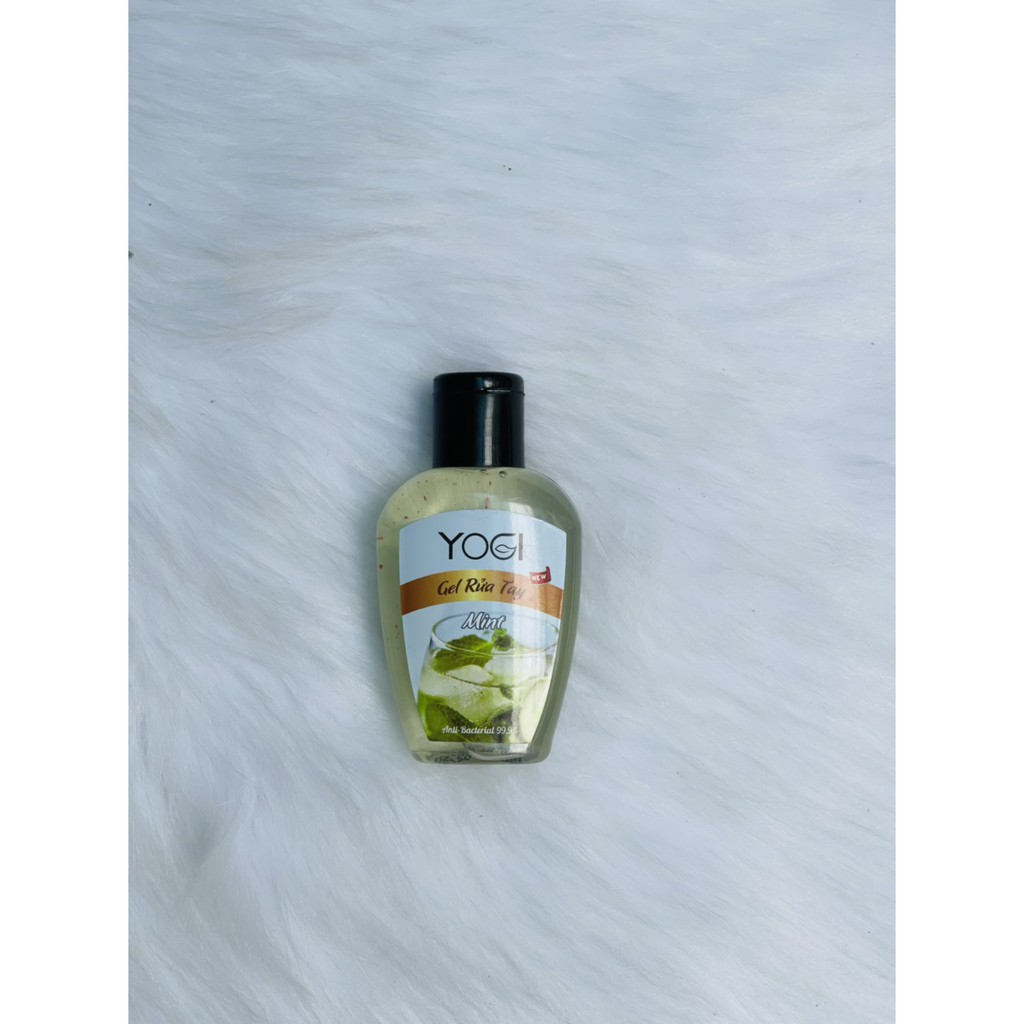 GEL Rửa tay KHÔ thương hiệu YOGI 1chai/70ml diệt khuẩn 99% (04 màu hương: bạc hà, dưa gang, dâu, hương hoa quyến rũ) | BigBuy360 - bigbuy360.vn