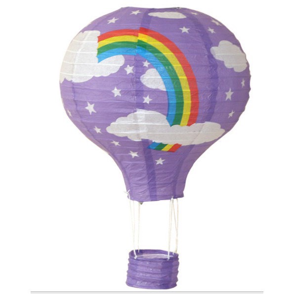 KHINH KHÍ CẦU GIẤY - LỒNG ĐÈN HÌNH KHINH KHÍ CẦU - mẫu ngẫu nhiên