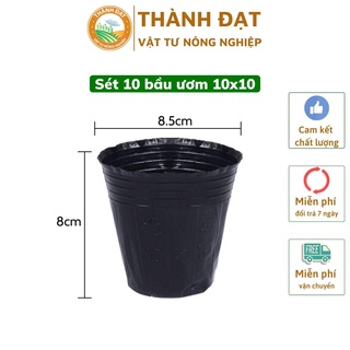 Sét 10 Bầu ươm cây 10x10 ươm cây giống hàng loại 1