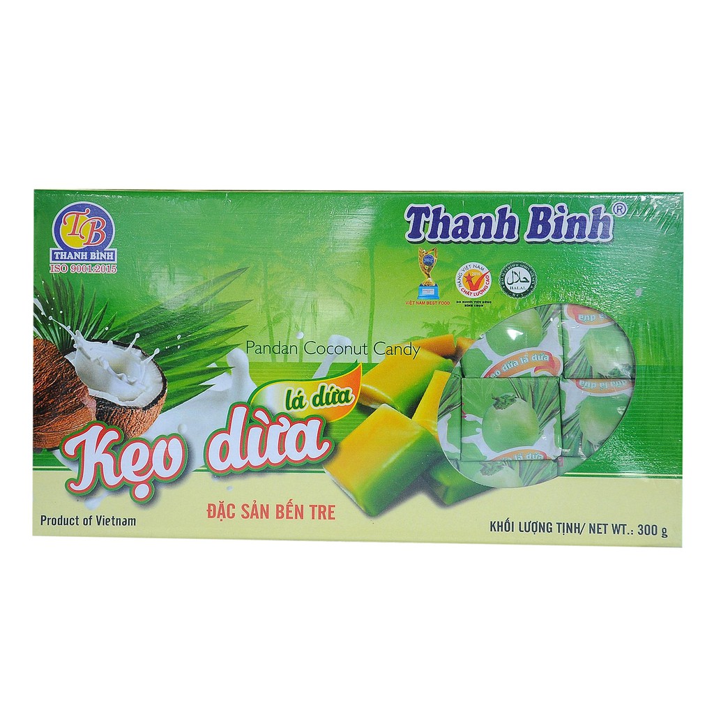 Kẹo dừa Thanh Bình hộp 300g