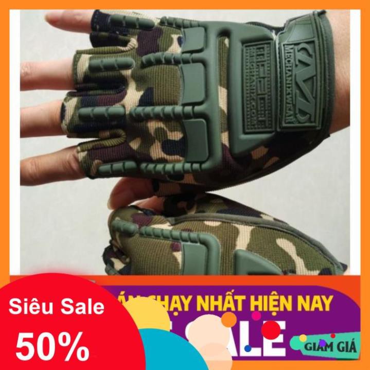 GĂNG TAY NỮA NGÓN MECHANIX QUÂN ĐỘI
