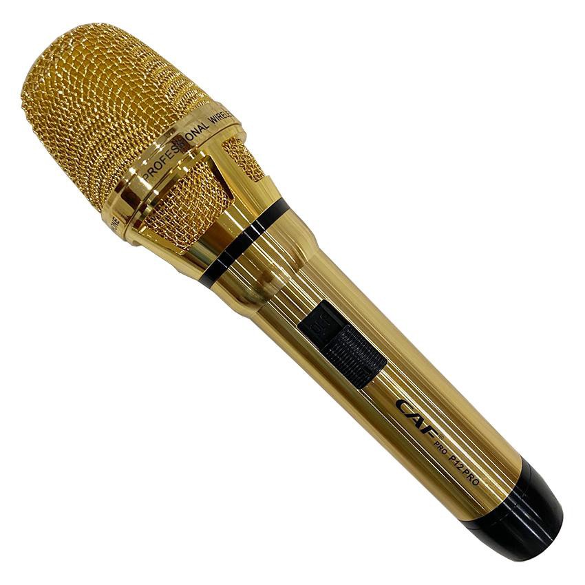 Micro có dây CAF P12 Pro - Micro karaoke giá rẻ, chống hú tốt - Bảo hành 12 tháng