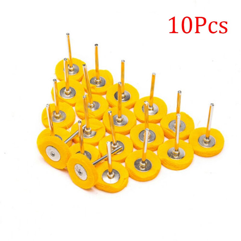 Bộ Bánh Xe Đánh Bóng Vải Cotton Nhỏ Gọn Chuyên Dụng