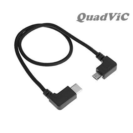 Cáp chuyển đổi Micro USB ra Type C/ Micro/ Lightning cho máy MAVIC PRO AIR spark và Zhiyun Smooth Q2 QUADVIC.COM  N00163