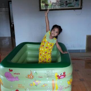 Bể bơi 1,5m  ba tầng